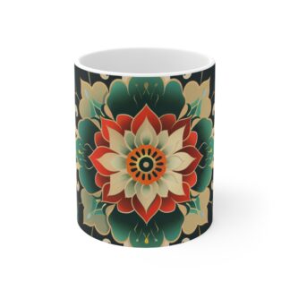 Eastern Enchantment 11 - Mug - 11oz Ceramic Coffee Cup for Home and Office