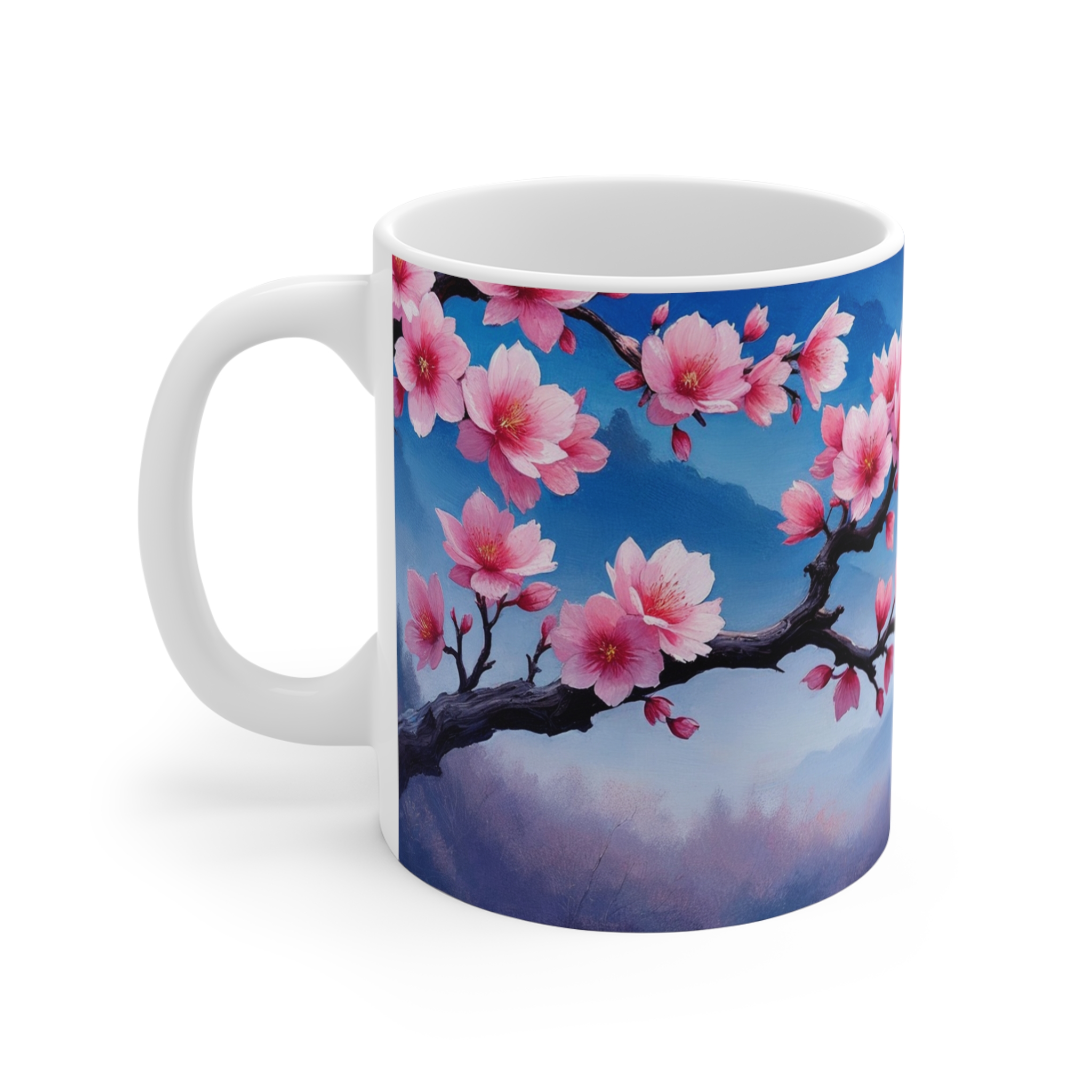 Pink Flowers | Mug 11oz