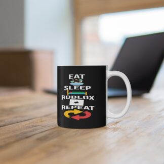 Roblox Gaming Mug - Eat Sleep Roblox Repeat