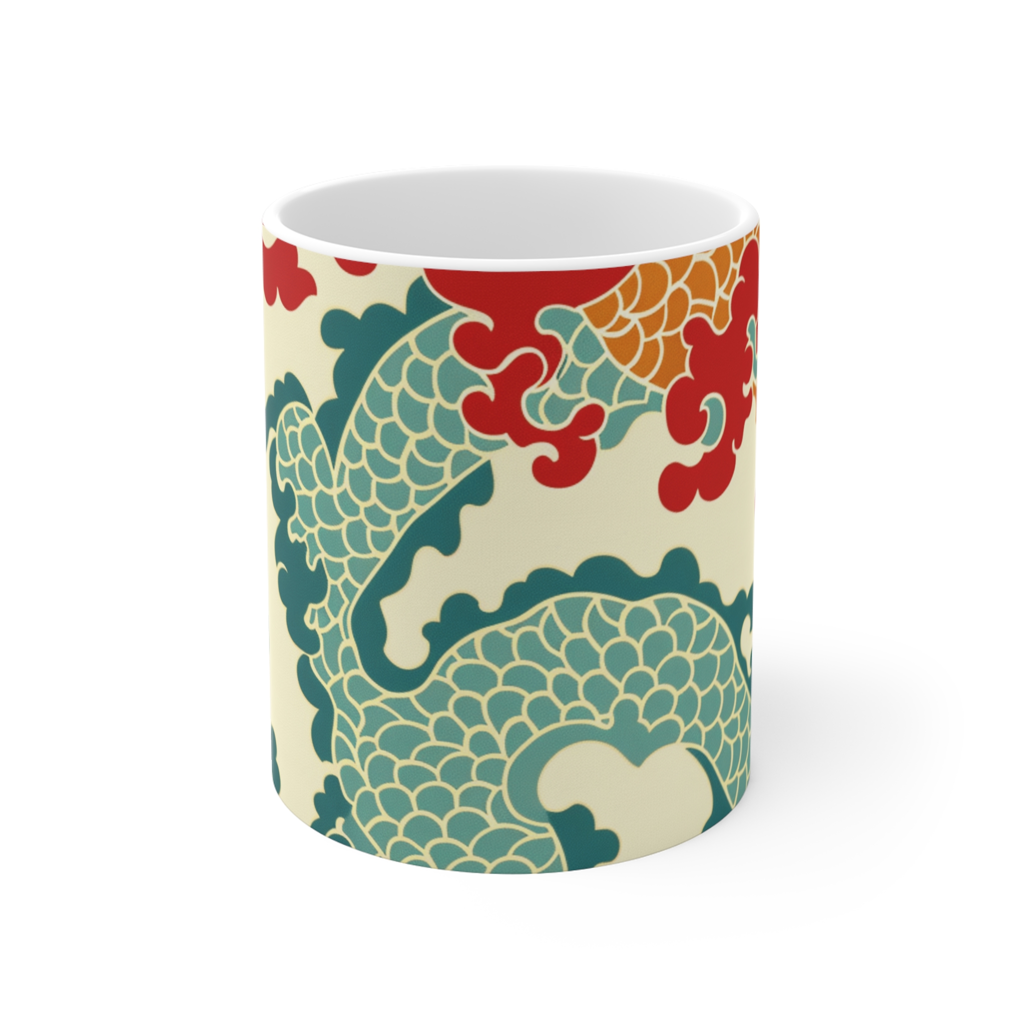 Eastern Enchantment 6 - Mug - 11oz Colorful Design for Tea & Coffee Lovers