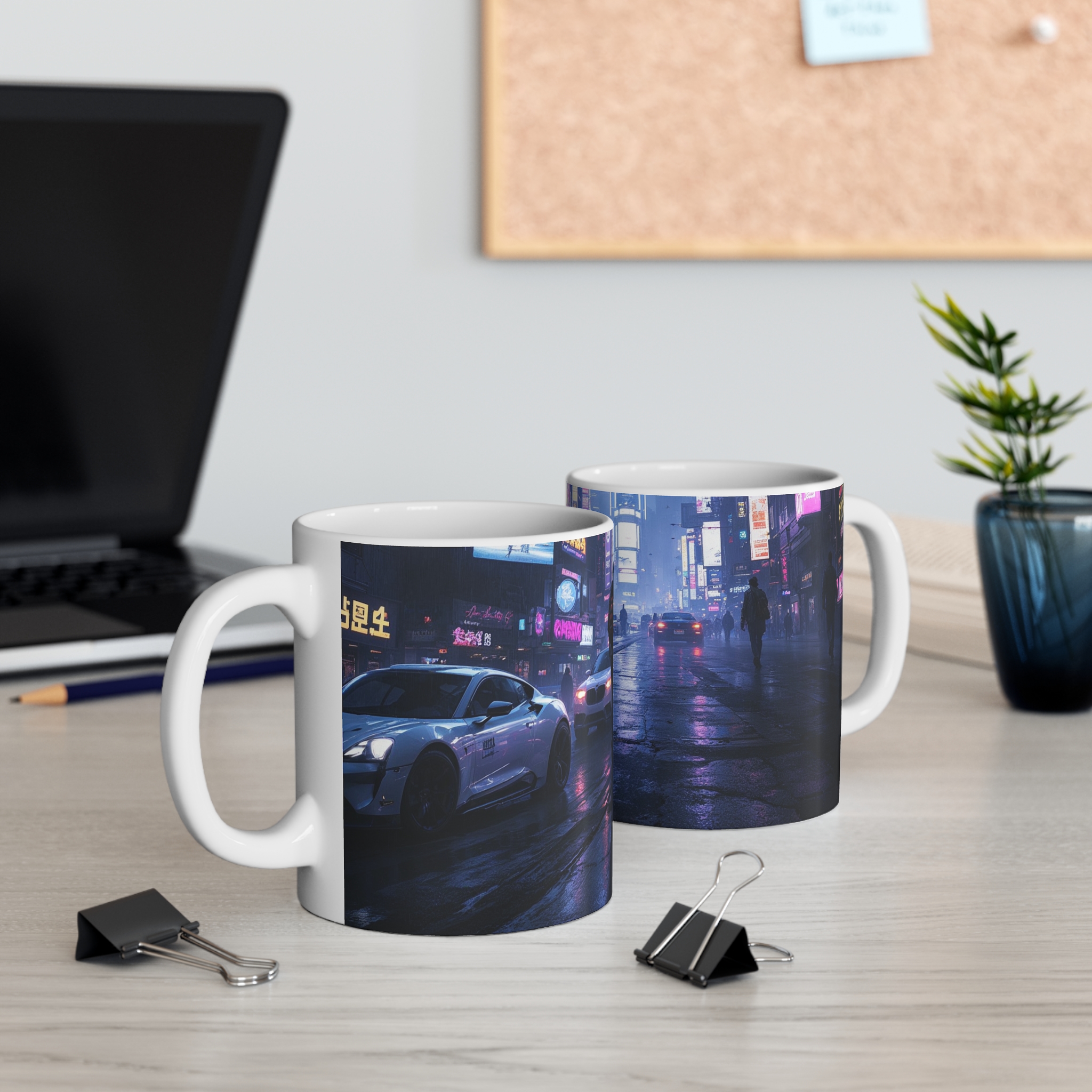 City At Nigh | Mug 11oz - Image 5