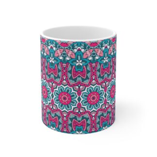 Ethnic Textile Print 1 - 11oz Coffee Mug