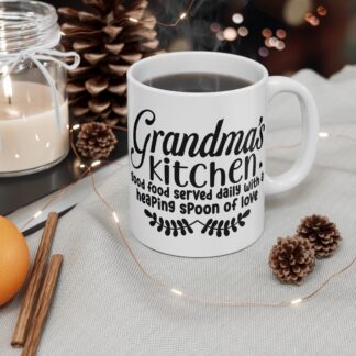 Grandma's Kitchen 11oz Mug - Heartwarming Gift for Food Lovers