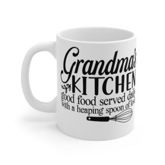Grandma's Kitchen 11oz Mug - Heartwarming Gift for Food Lovers