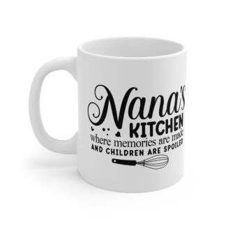 Nana's Kitchen Mug - 11oz Coffee Cup for Family Gatherings and Gifts
