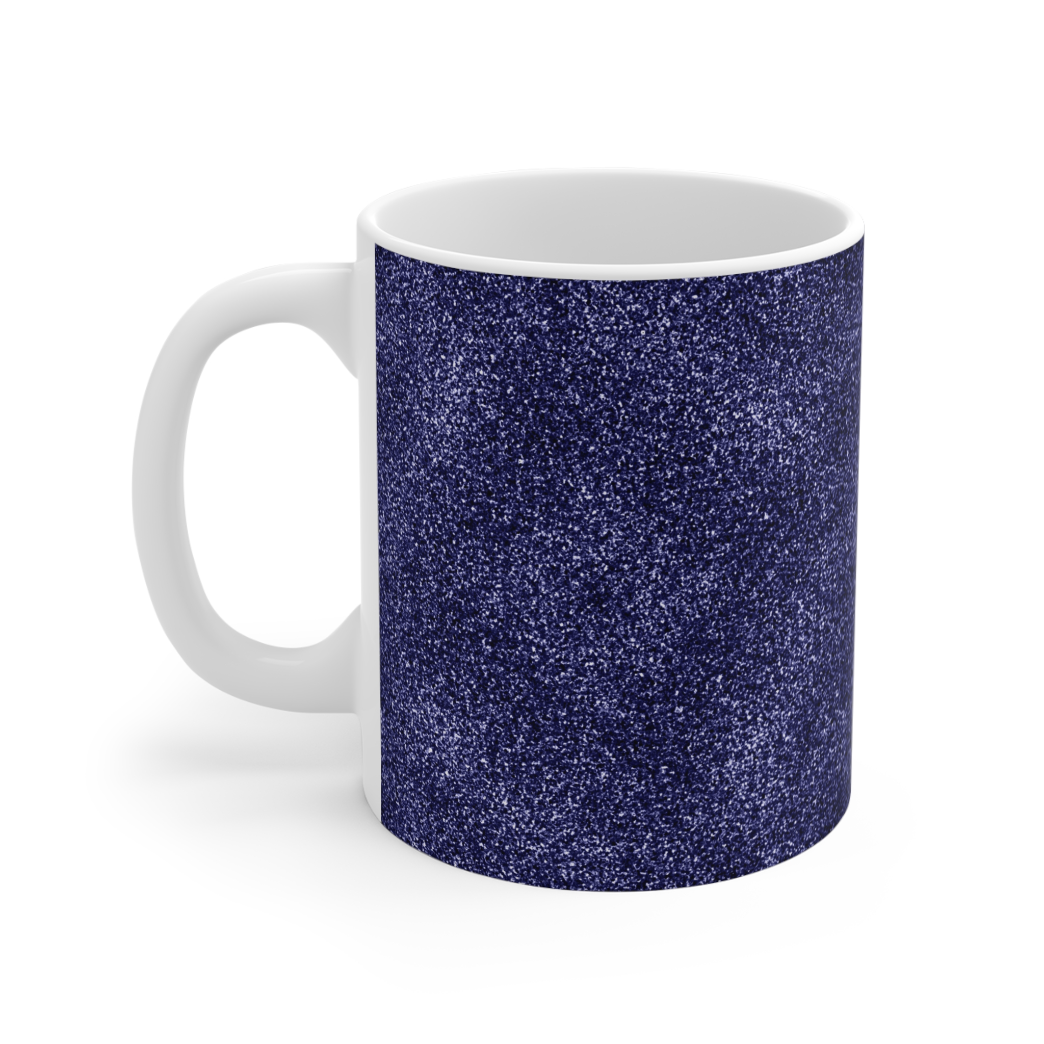 Spring Glitter Easter 2 - Mug - 11oz Ceramic Coffee Cup - Image 2