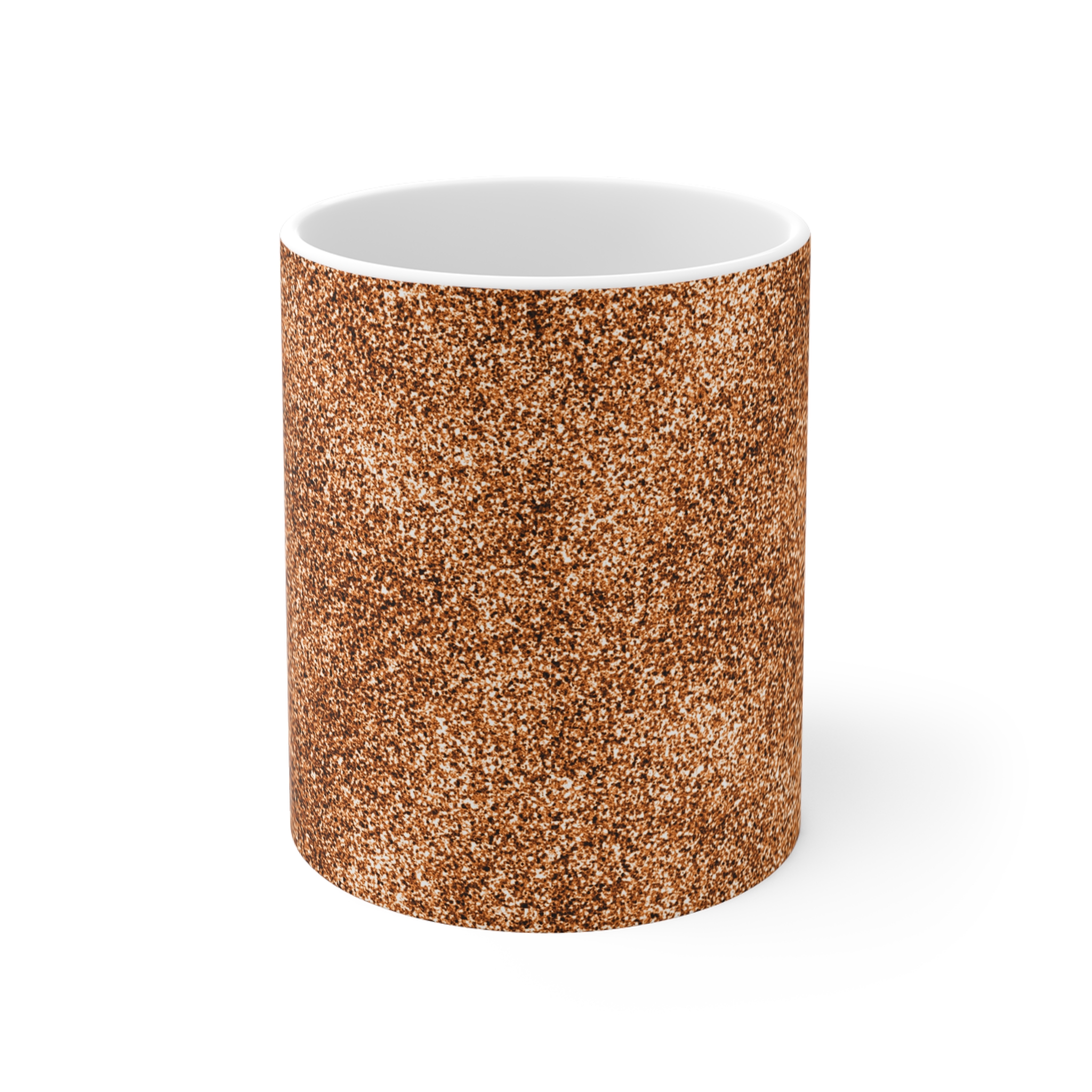 Copper Glitter 11oz Coffee Mug - Cozy Gift for Home and Office