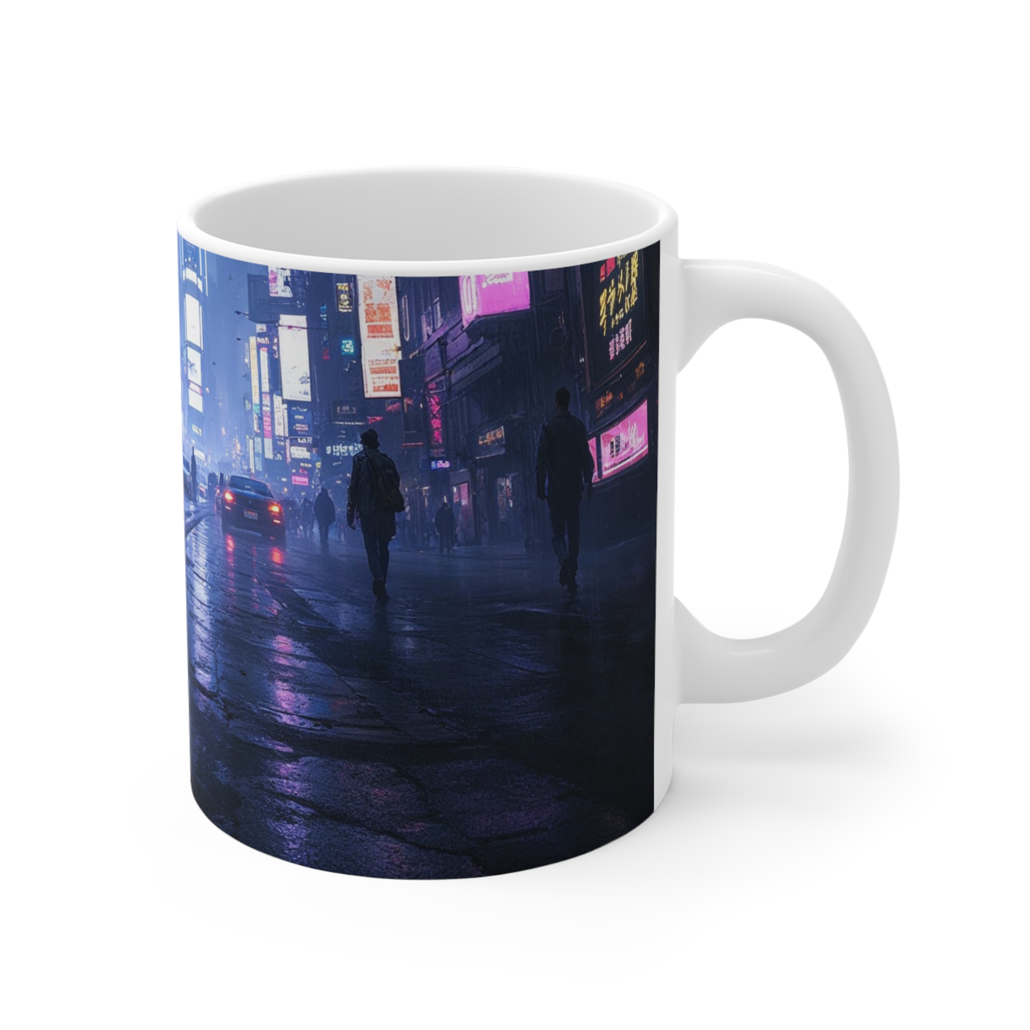 City At Nigh | Mug 11oz - Image 3
