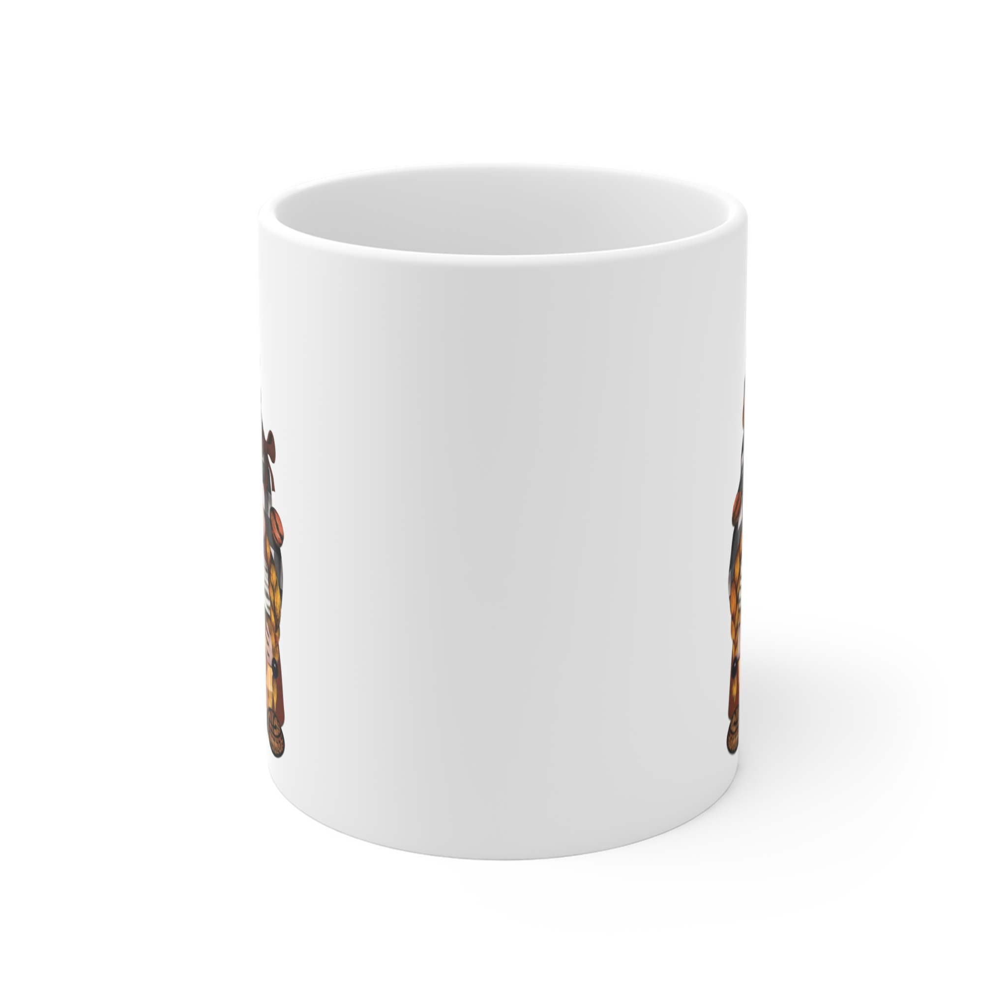 Coffee Lover's Cheerful Gnome Mug - 11oz - Image 2