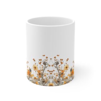 Floral Bouquet Coffee Mug - 11oz