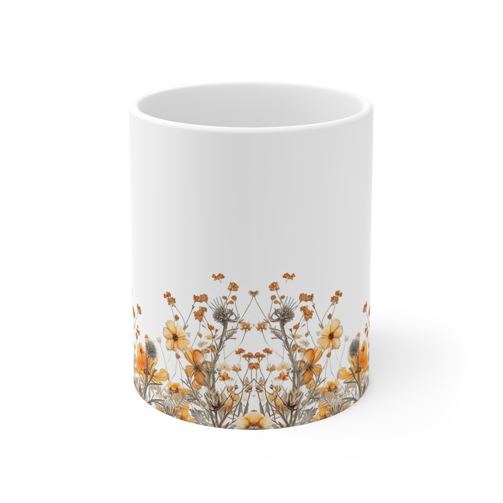 Floral Bouquet Coffee Mug - 11oz