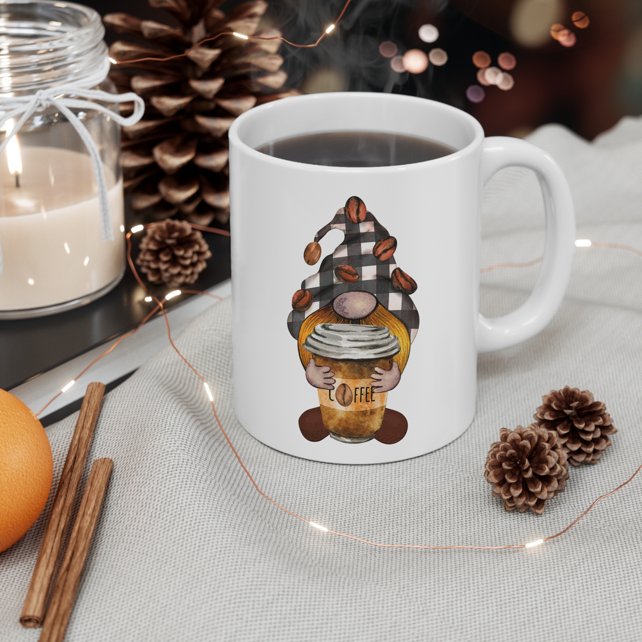 Mug 11oz Coffee Gnome - Image 4