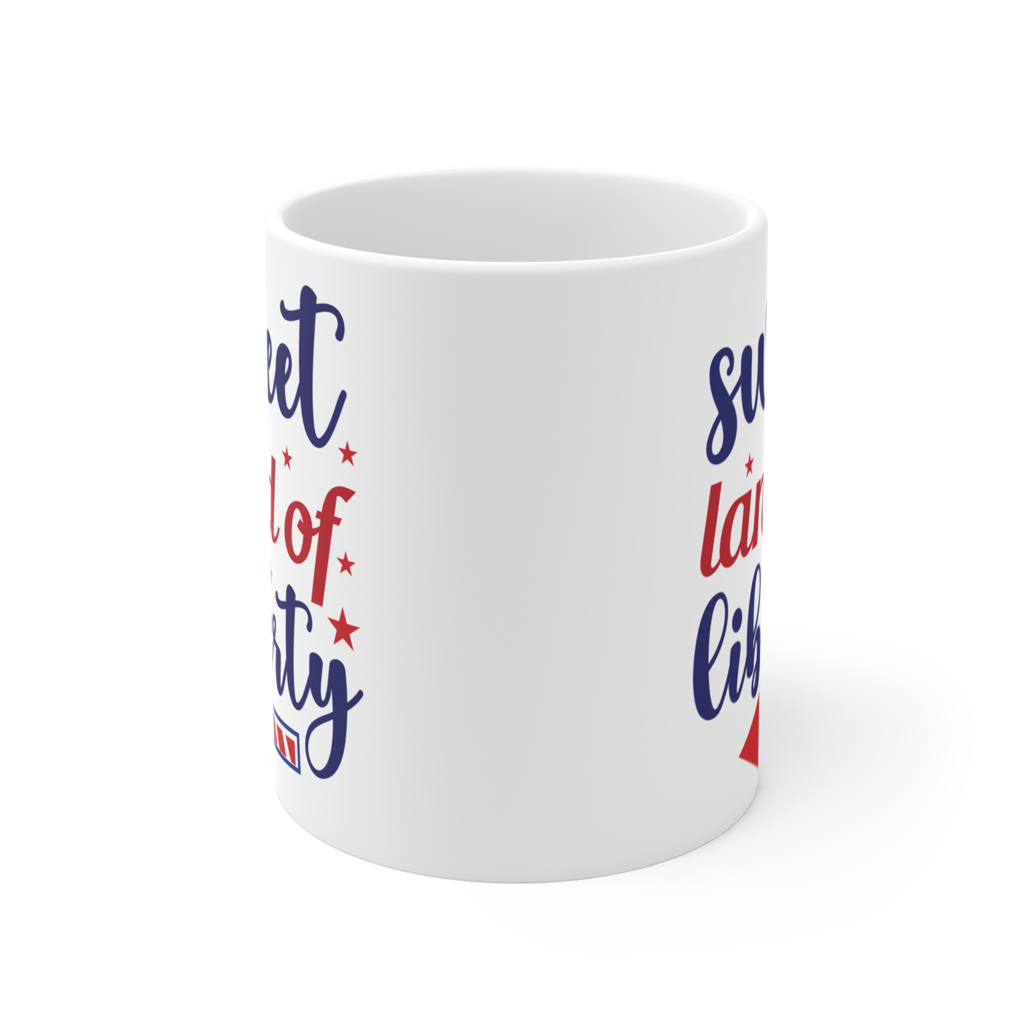 Sweet Land of Liberty 11oz Mug — Patriotic Fourth of July Coffee Cup - Image 2