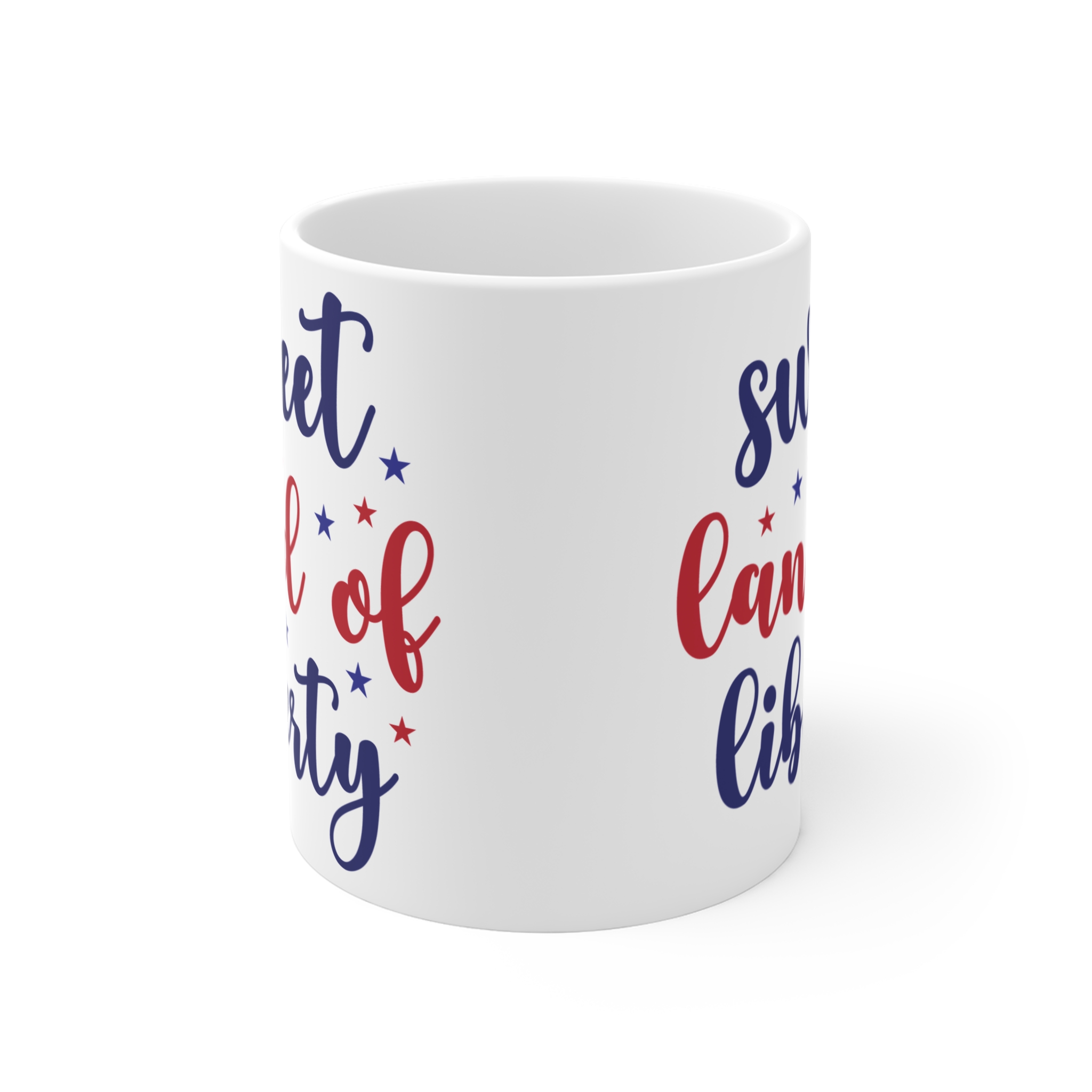 Mug — "Sweet Land of Liberty" Patriotic 11oz Coffee Mug - Image 2