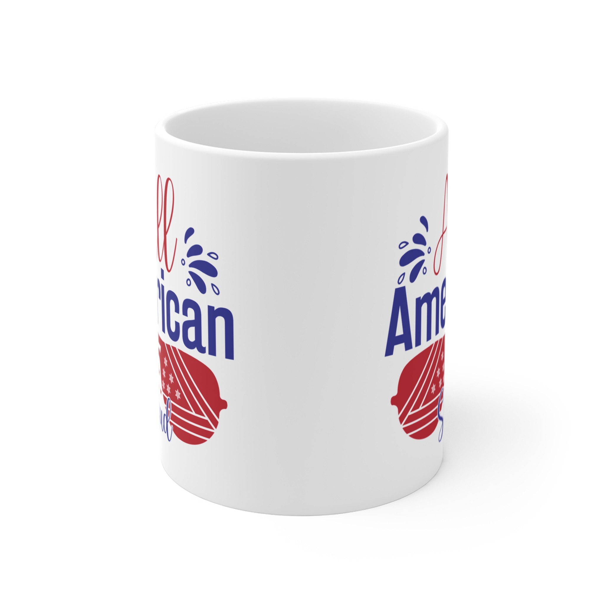 All American Stud Mug — Patriotic 11oz Coffee Cup - Image 2