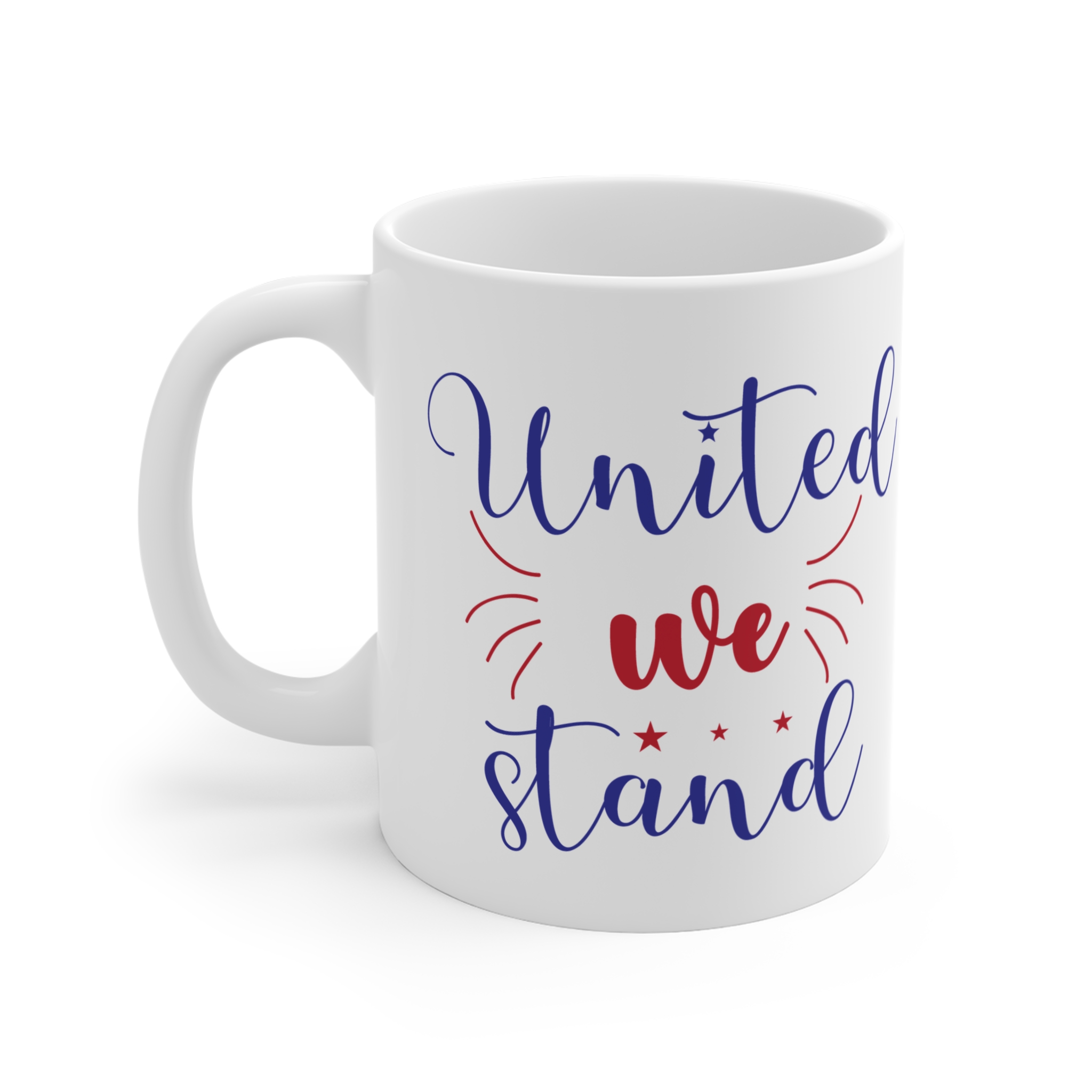 United We Stand 11oz Patriotic Mug - Image 3