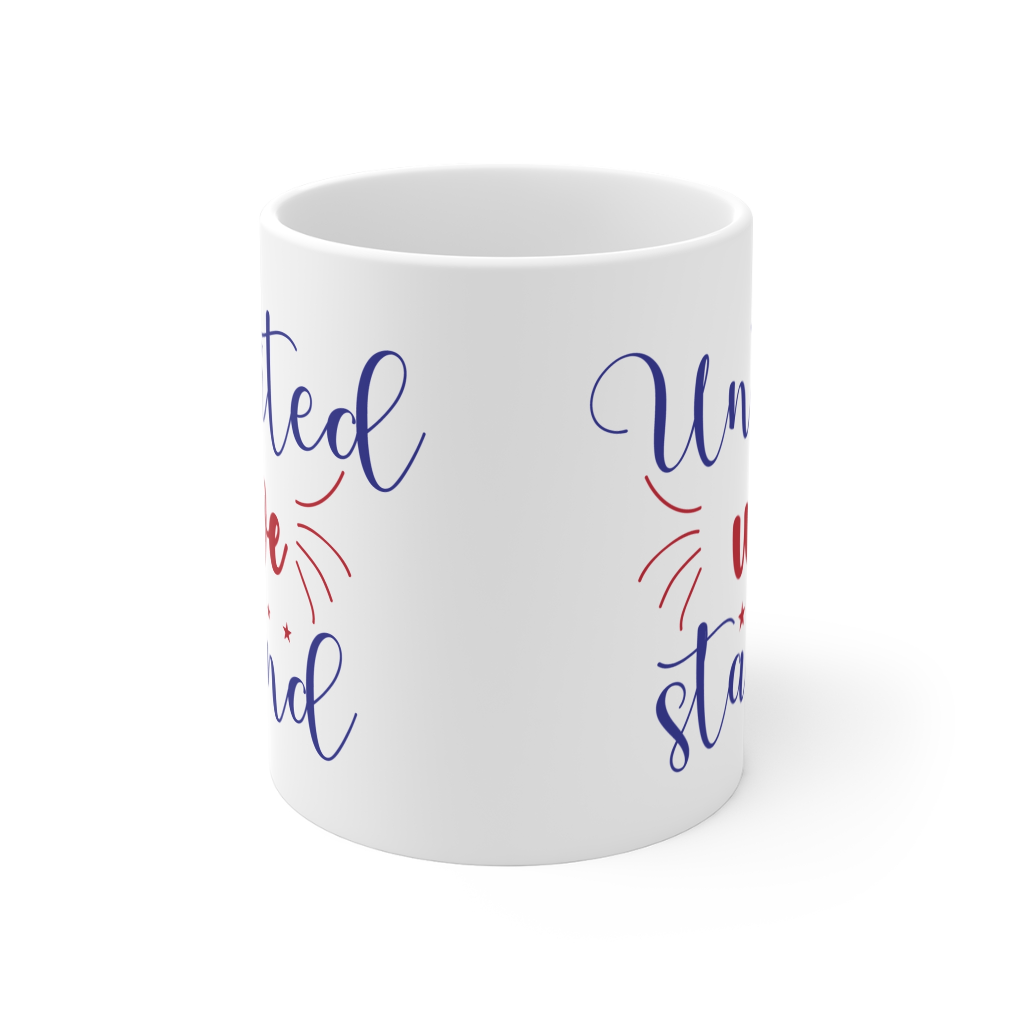 United We Stand 11oz Patriotic Mug - Image 2
