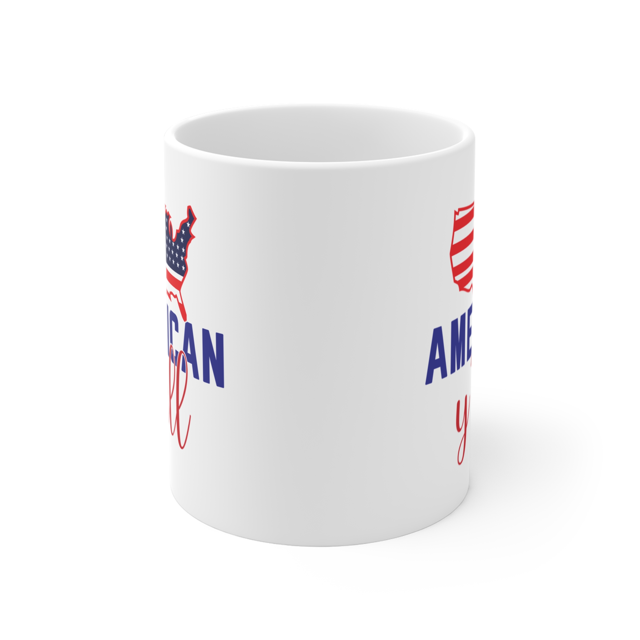 American Y'all 11oz Mug — Patriotic USA Flag Coffee Cup - Image 2