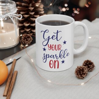 Mug — "Get Your Sparkle On" Inspirational Coffee Mug (11 oz)