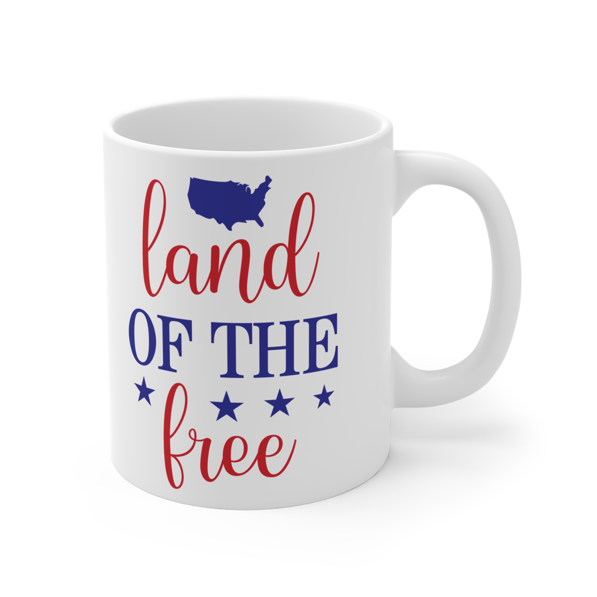 Land of the Free Coffee Mug — Patriotic 11oz USA Independence Day Gift - Image 4