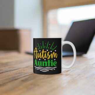 Autism Auntie Mug — Supportive Coffee Cup for Proud Aunts