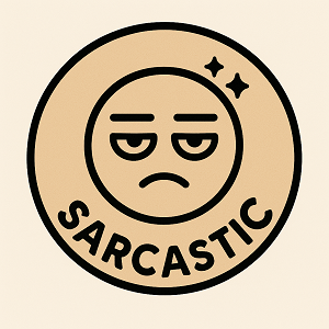 Sarcastic